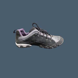 Columbia Womens Dragonfly Lea Hiking Shoes Size 8 USA EUR 39 Gray & Purple